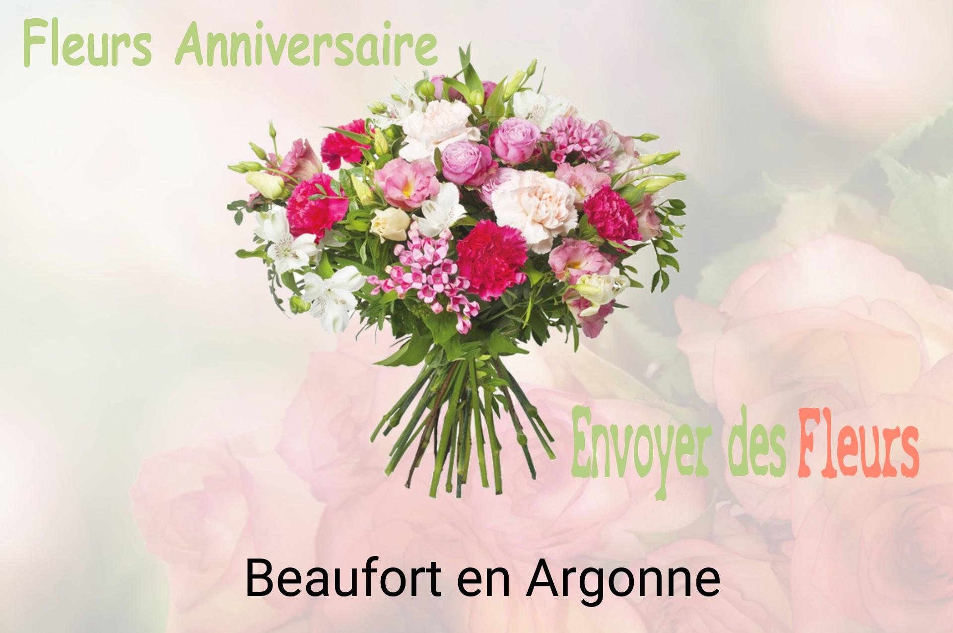 Bouquet de fleurs d’anniversaire livré à Beaufort-en-Argonne