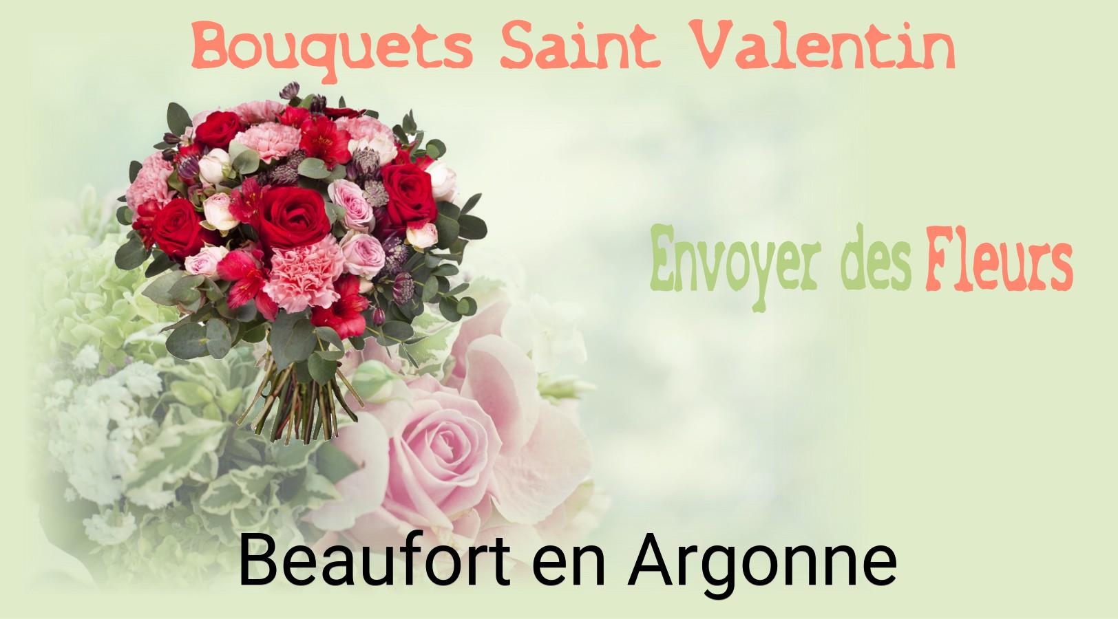Roses de Saint-Valentin livrées à Beaufort-en-Argonne
